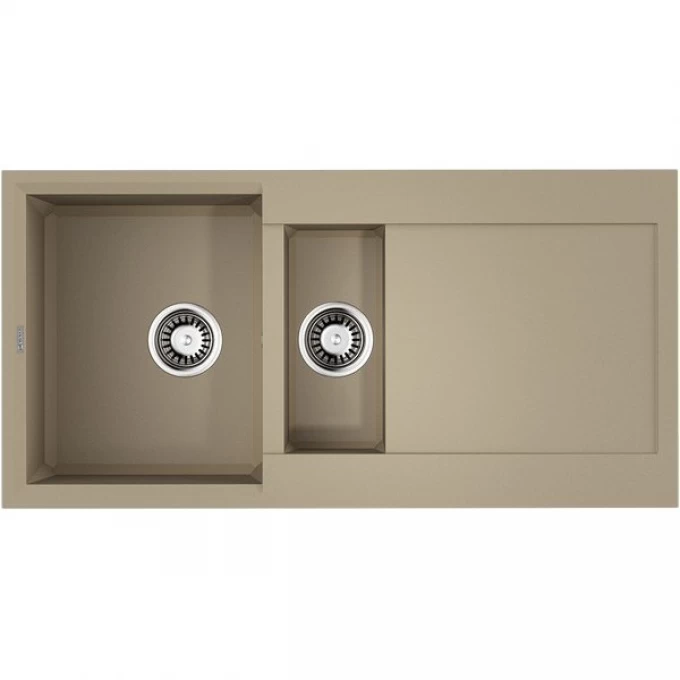 Мойка OMOIKIRI SAKAIME 100-2-CH Tetogranit/шампань 4993897 Мойка OMOIKIRI SAKAIME 100-2-CH Tetogranit/шампань 4993897