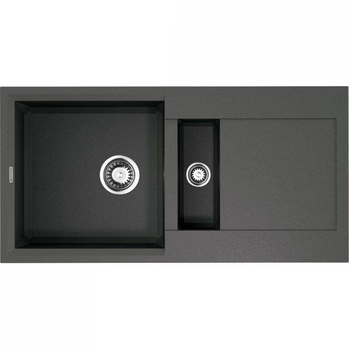 Мойка OMOIKIRI SAKAIME 86-2-PL Tetogranit/платина 4993203