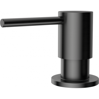 Дозатор для моющего средства OMOIKIRI OM-08-GM латунь/вороненая сталь